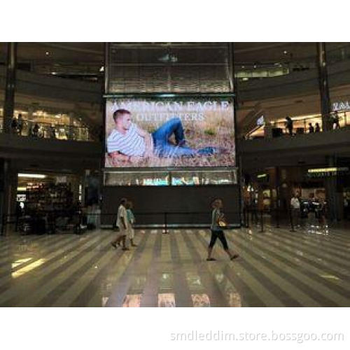 3000 nits brightness P3.91 indoor SMD led display advertisi